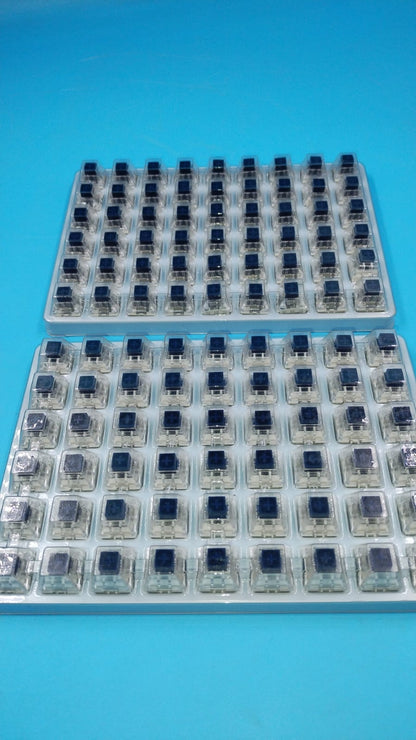 Interruptores, azul marino para teclado mecánico, Impermeables.