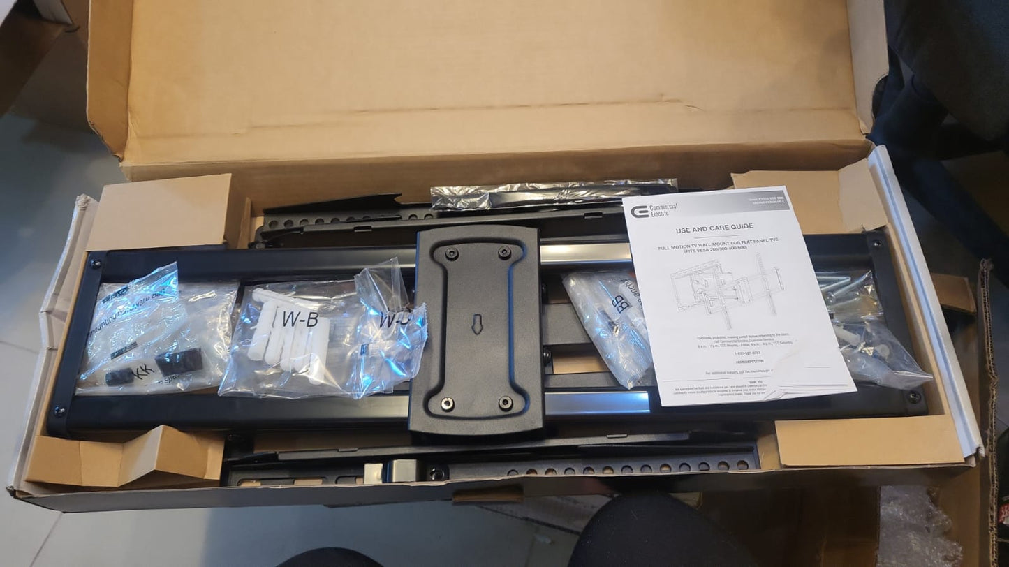 Soporte de pared para TV de movimiento completo para televisores de 32 a 90 pulgadas