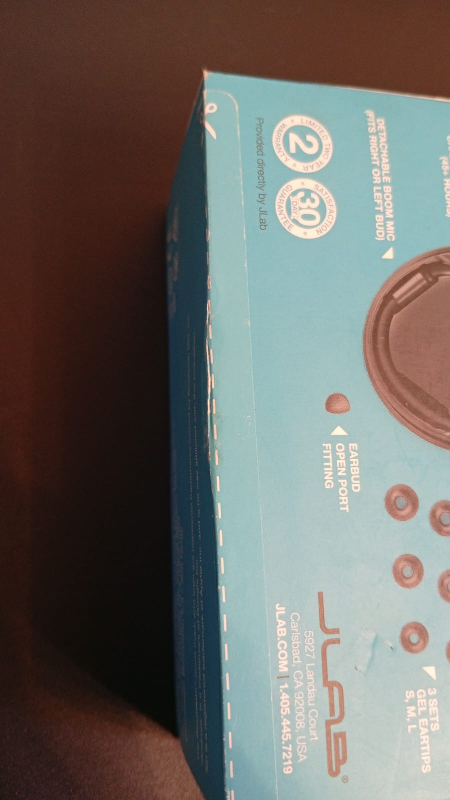 Auriculares inalámbricos, micrófono Desmontable, JLab Work Buds