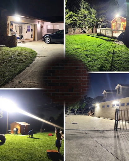 Foco solar LED de alta luminosidad larga vida útil