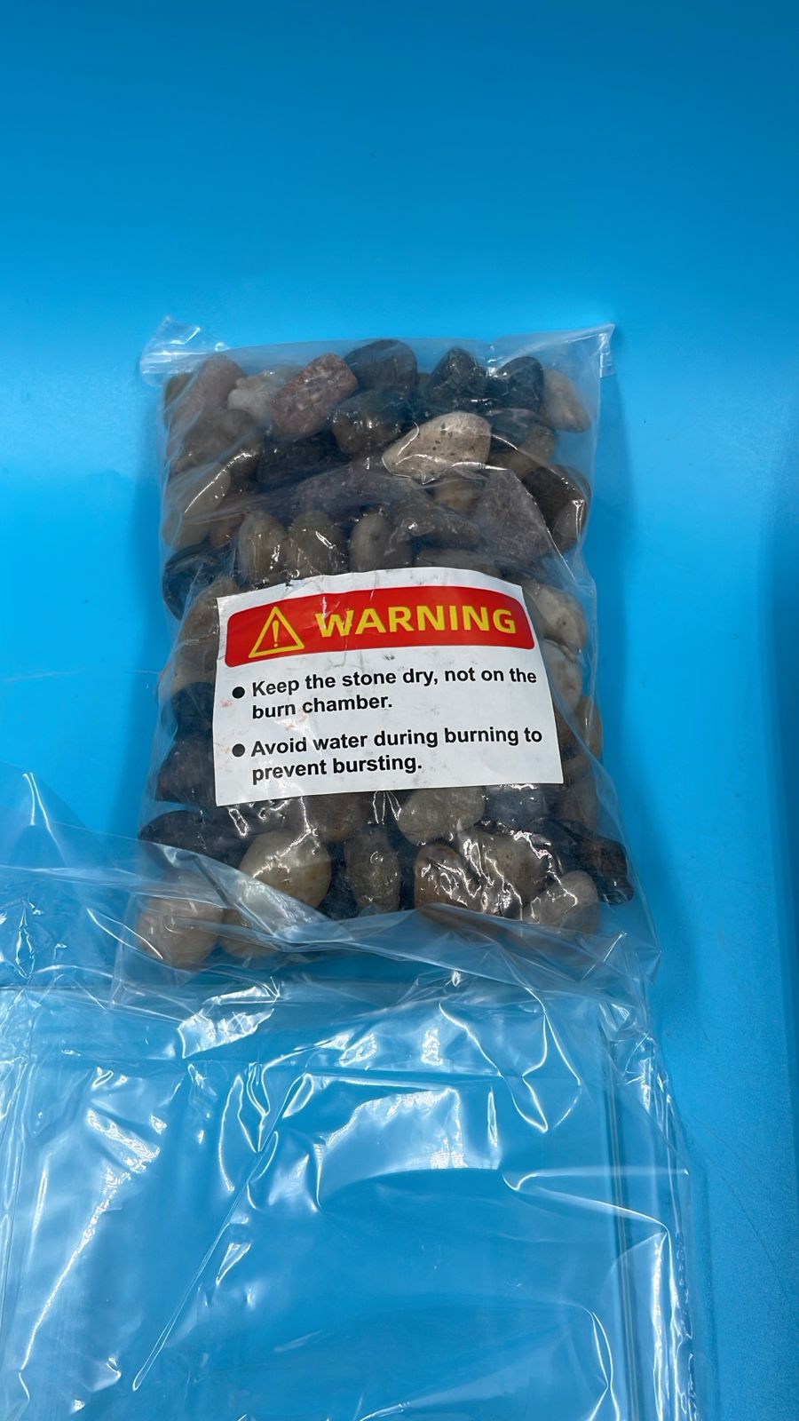 Chimenea de mesa, pequeña de acero inoxidable, Korniful.