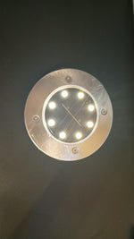 Luces solares de suelo para jardín, 8pcs, impermeables, 1.20V.