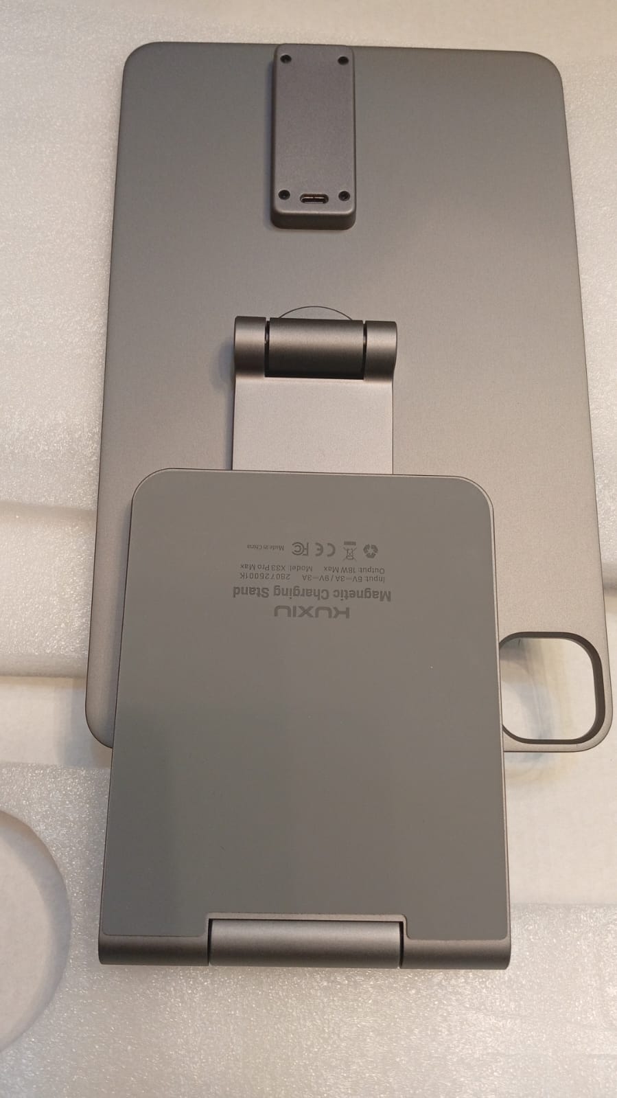 Soporte de carga magnético inalámbrico para iPad Pro/Air 11 M2.