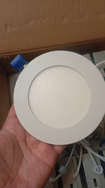 Paquete de 11 Luces LED, Ensenior, Empotrables de 4", Regulables,
