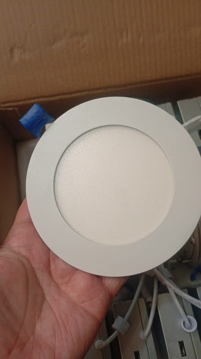 Paquete de 11 Luces LED, Ensenior, Empotrables de 4", Regulables,