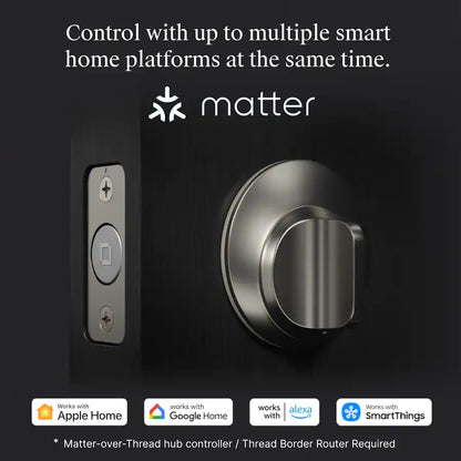 Cerradura Inteligente Level Lock Matter Thread Apple Home WiFi