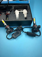 Juego 4 bombillas LED faros delanteros 9005HB3 H11H9H8