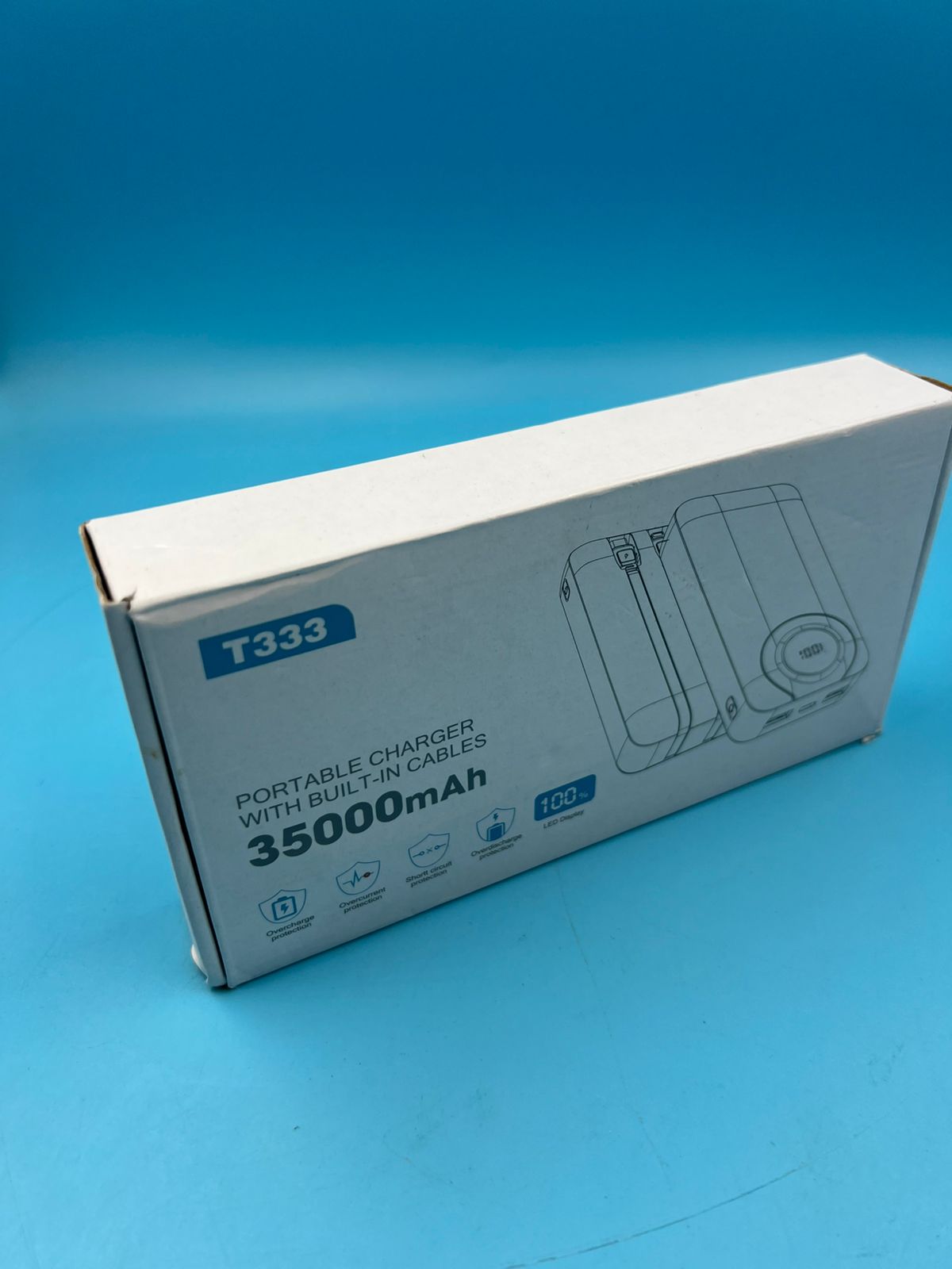 Power Bank Bateria Portatil 35000 mAh T333 (USADO)