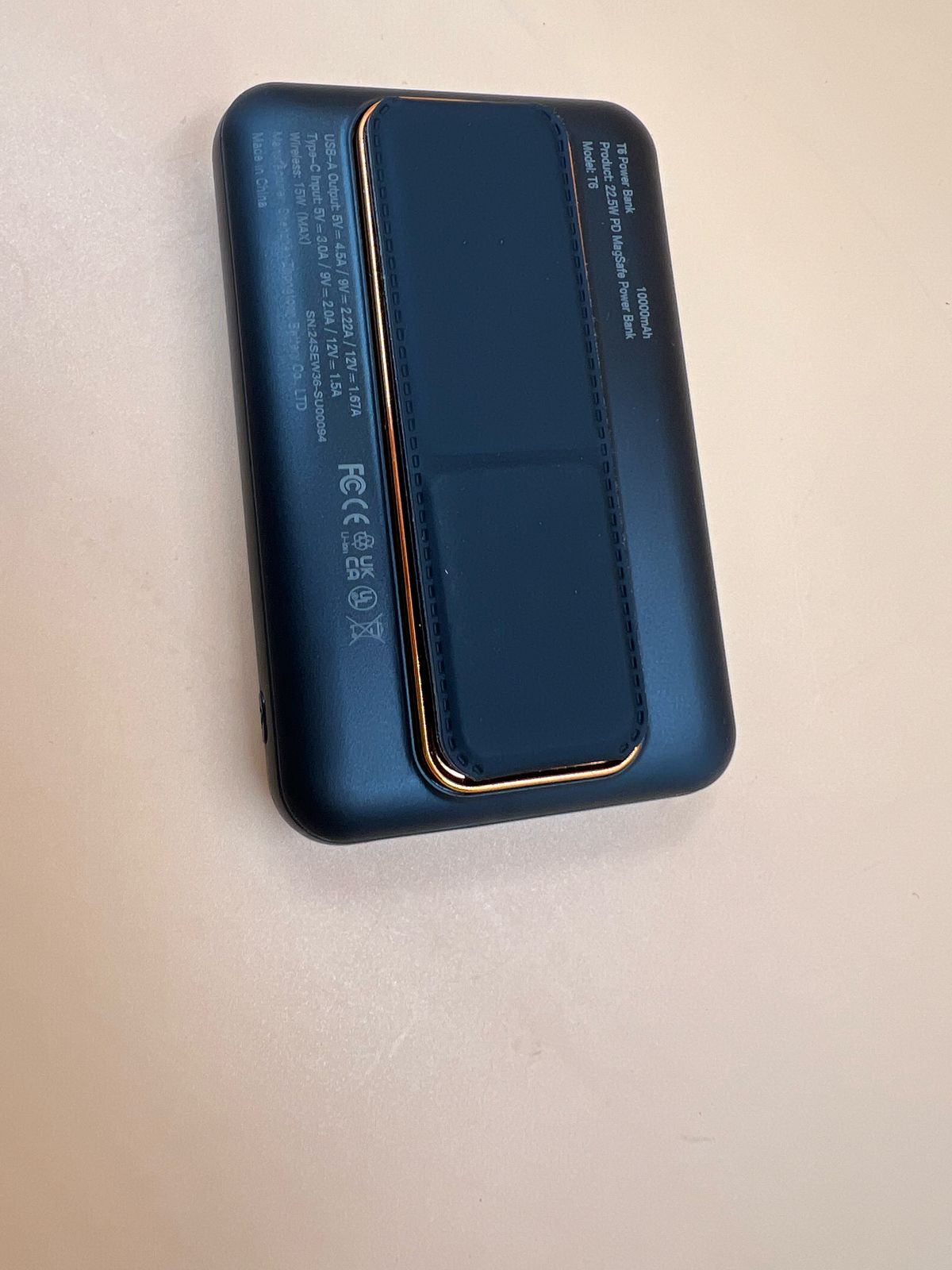 Powerbank magnético 10000 mAh carga rápida (USADO)
