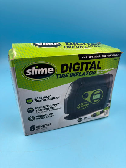Inflador Portátil De Neumáticos SLIME 12V 40051 (USADO)
