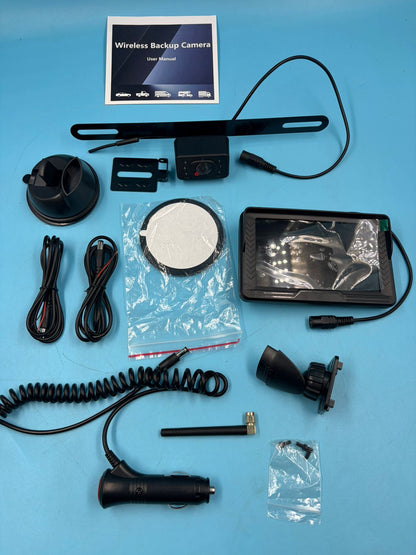 Kit Cámara Reversa Auto + Monitor LCD 4.3″ Universal