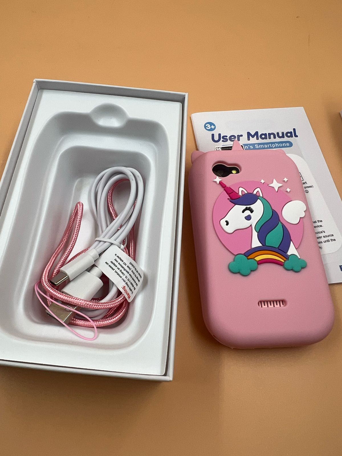 Teléfono niños aprendizaje, juegos TinyCam (USADO)