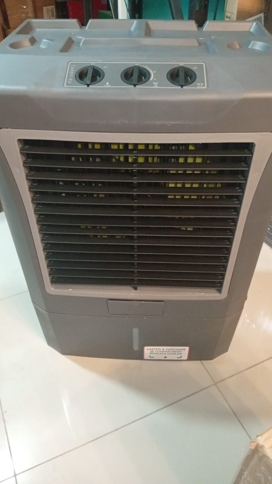 Enfriador Evaporativo Movil, llenado aut. continuo, uso en exteriores.