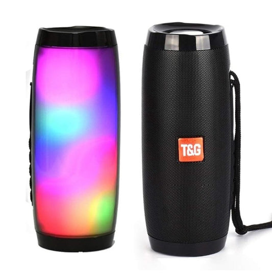 Bocina Bluetooth M -157 Con Pantalla De Led De Colores