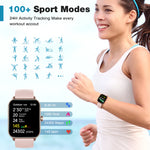 Reloj inteligente pantalla táctil de 1,8" compatible Android y iPhone