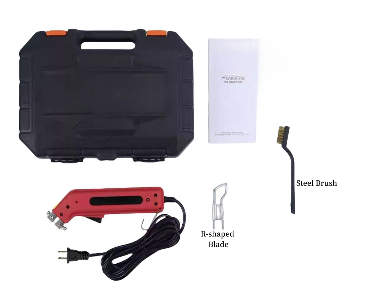 Cortador eléctrico de mano de cuchillo caliente y sellador térmico de Tela