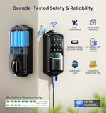 Cerradura Inteligente WiFi Huella Teclado VE027