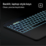 Funda con teclado para tablet, Pro Keys 2, iPad Air 13" M2.
