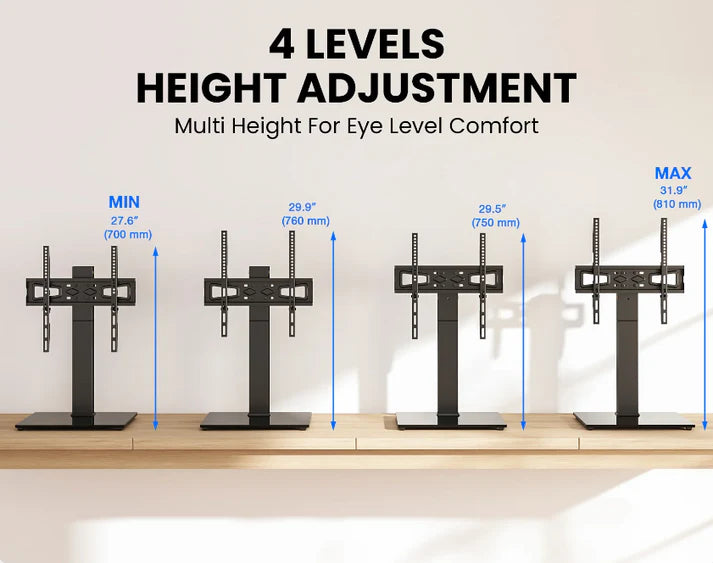 Soporte de TV giratorio universal UT6001 para televisores de 32 a 75 pulgadas