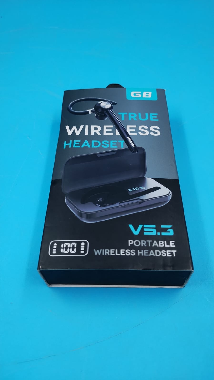 Auricular, inalámbrico, manos libres, cancelación de ruido (USADO).