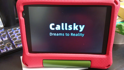 Tablet para niños de 8" Android, Callsky Cpad 8, 64GB, expandible WiFi.