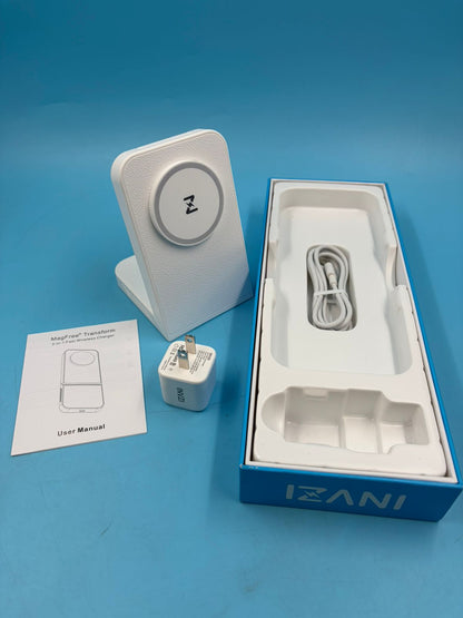 Estacion Carga Wireless Magnetica Multi Dispositivos Qi