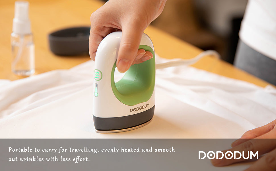 Mini máquina de prensa de calor fácil, verde.