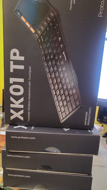 Teclado Plegable ProtoArc XK01 TP Bluetooth con Touchpad
