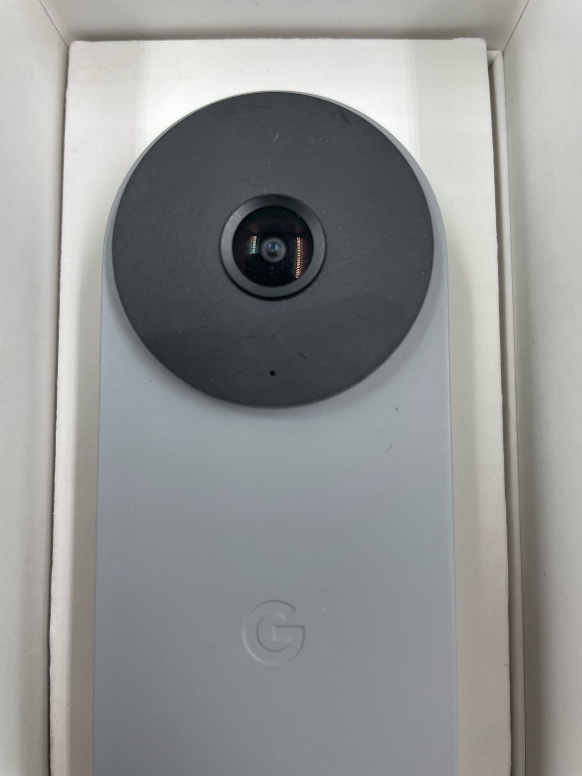 Google Nest Timbre (batería) - Ceniza.