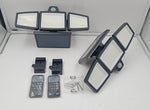 Luces solares para exteriores, sensor de movimiento, IP65.