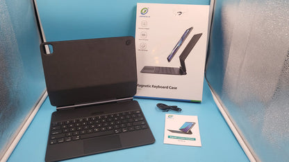 Funda con teclado JILBEALG comp iPad Air 13" M3 2025  M2 2024