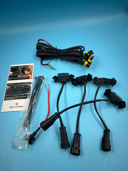 Luces LED para parrilla Toyota Tacoma, Seven Sparta 4pcs.