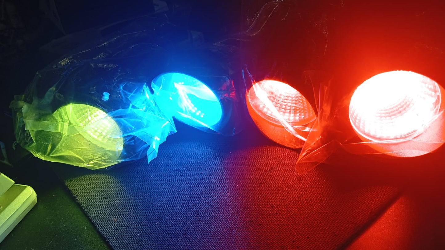 Luces de paisaje, impermeables, con control remoto, RGB, Sunvie.