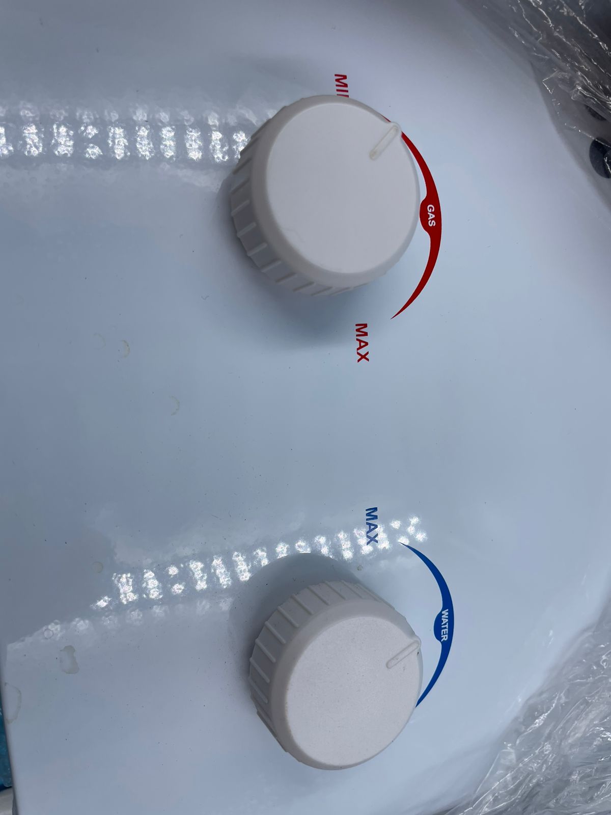 CAMPLUX Calentador de agua sin tanque para exteriores, 1.32 GPM portátil.