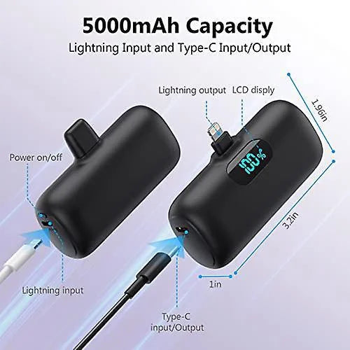 Mini powerbank bateria portatil (USADO)