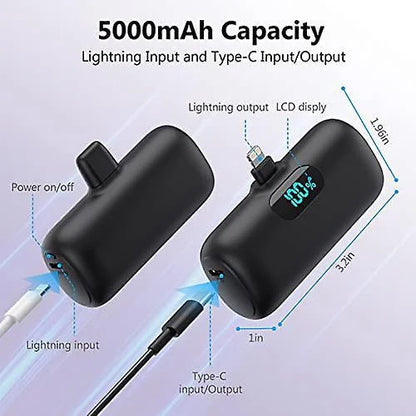 Mini powerbank bateria portatil (USADO)