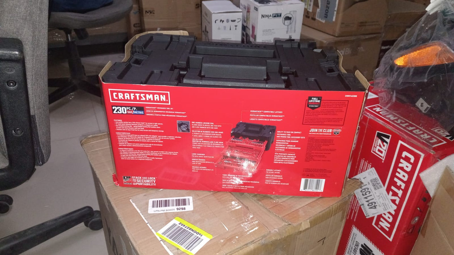 Craftsman VERSASTACK, Juego de herramientas, 230Pcs.