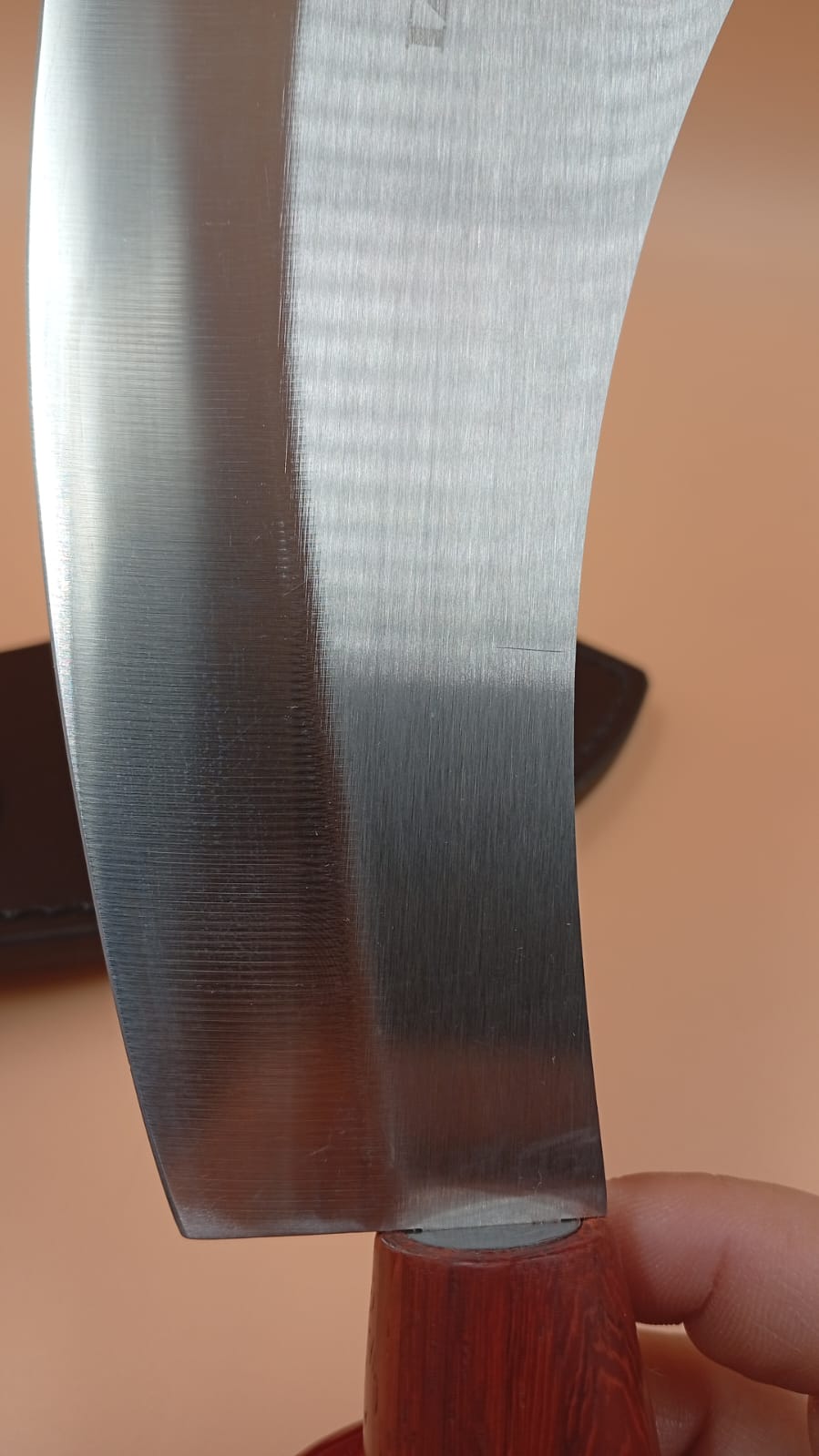 Cuchillo de carnicero OYEZI de 7,5",  acero inoxidable alemán.(USADO)