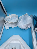 KRAFTEK Aspiradora de piscina,recargable inalámbrica.(USADA)