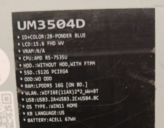 ASUS Zenbook 15, Business Slim Laptop, 15.6" FHD, 512 GB SSD.