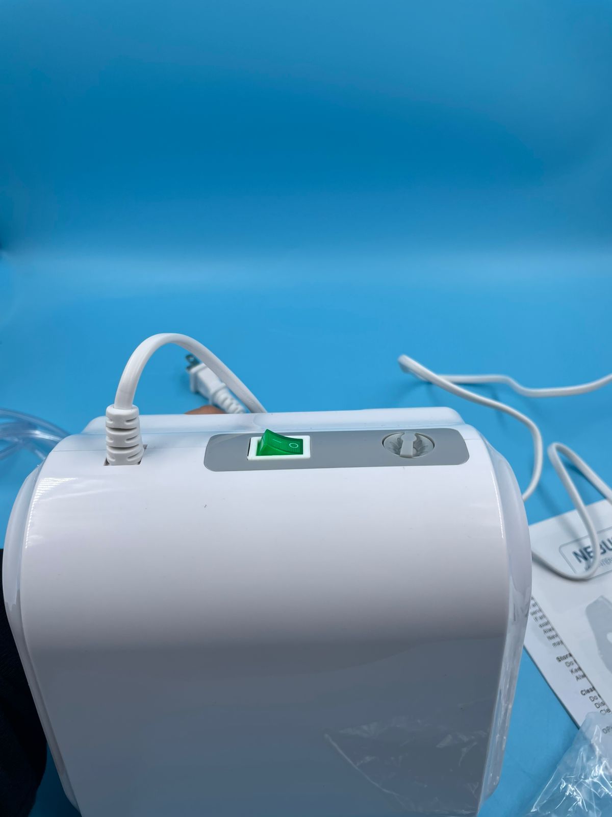 Nebulizador de visualización digital inteligente uux para adultos y niños.