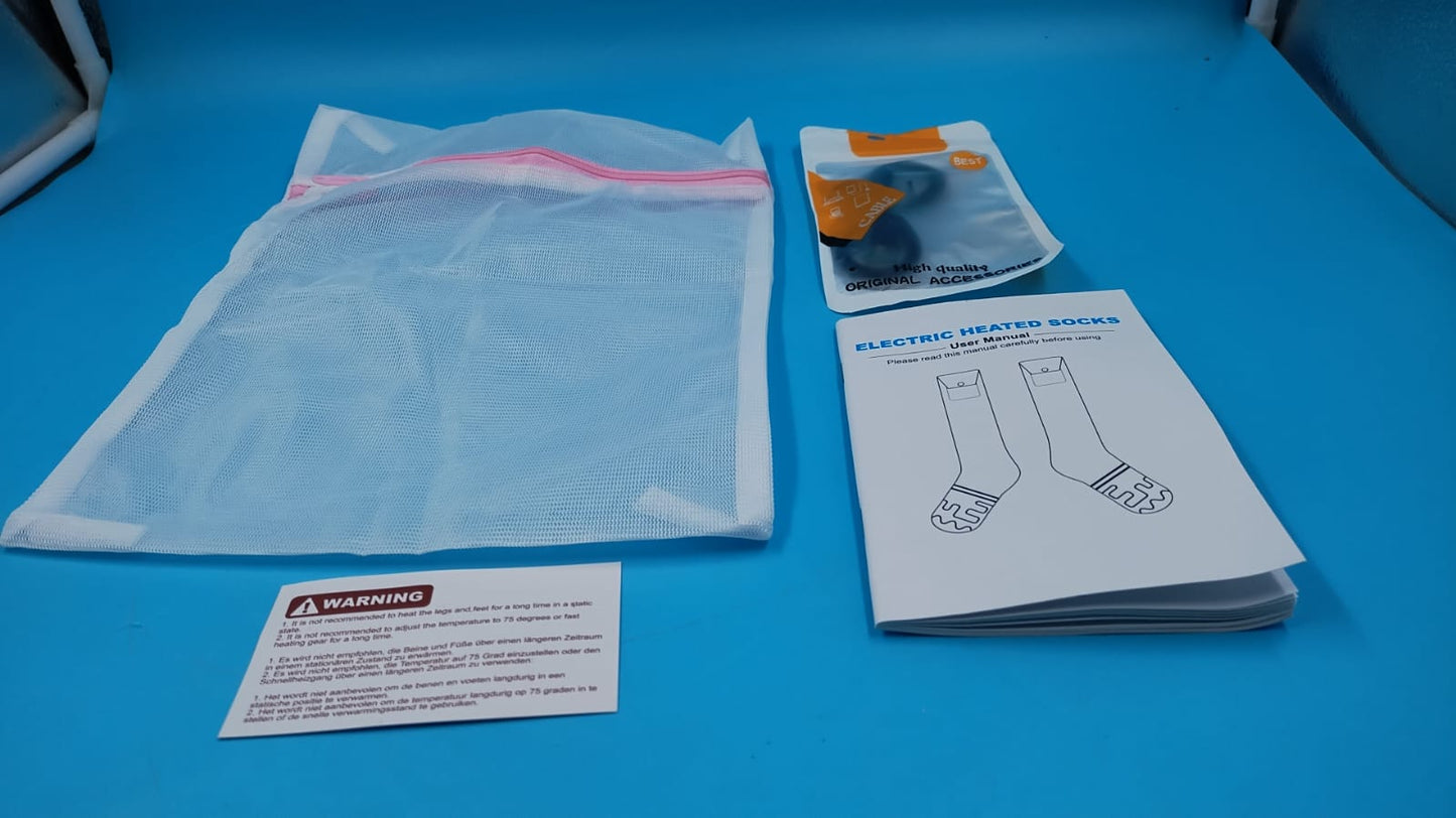 Calcetines Calefactables Termicos 6000mAh Recargable con APP Control