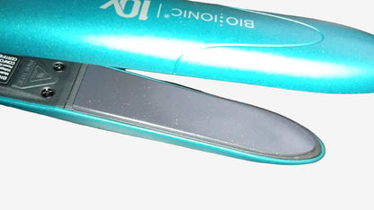 Plancha para Cabello Bio-Ionic 10X, Placas Sónicas Vibradoras 1"