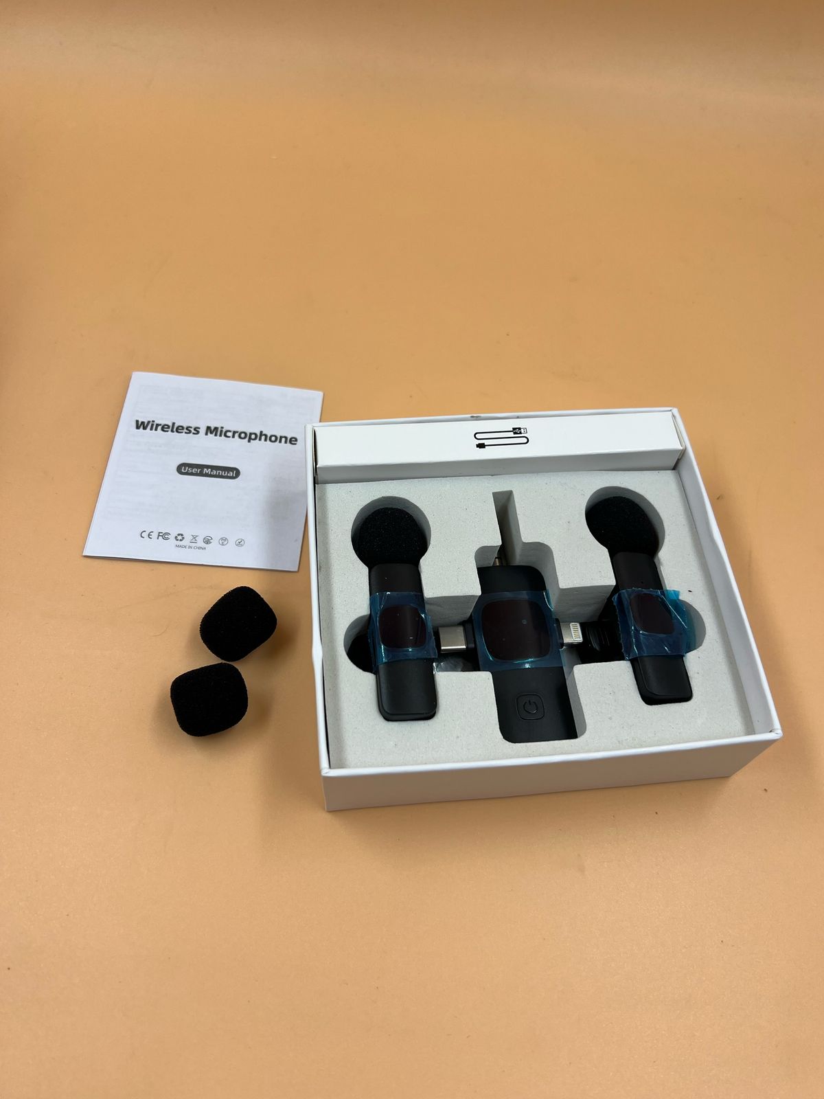 Micrófono inalámbrico para iPhone Android