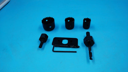 Kit de sierras para perforar Meiwaltee, juego de 19 pcs, con 2 brocas.