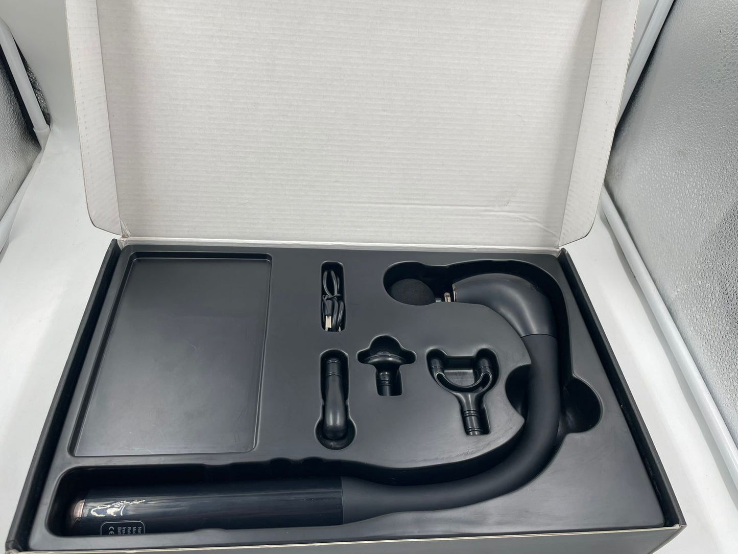 Pistola de masaje con mango de extensión mejorado. (USADO)