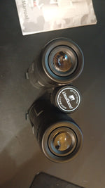 Binoculares HD de 12 x 42, trípode y adaptador de trípode.
