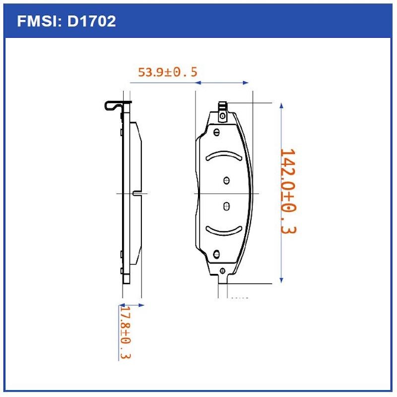 Balatas Delantera Matic Chevrolet Sonic 2011 2012 2013 2016 2017.