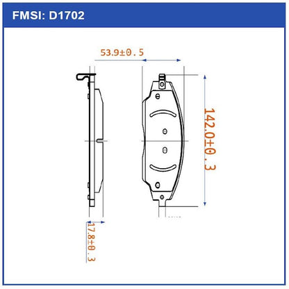 Balatas Delantera Matic Chevrolet Sonic 2011 2012 2013 2016 2017.