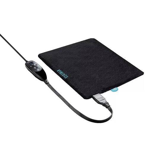 Almohadilla electrica térmica de gel con peso de HoMedics